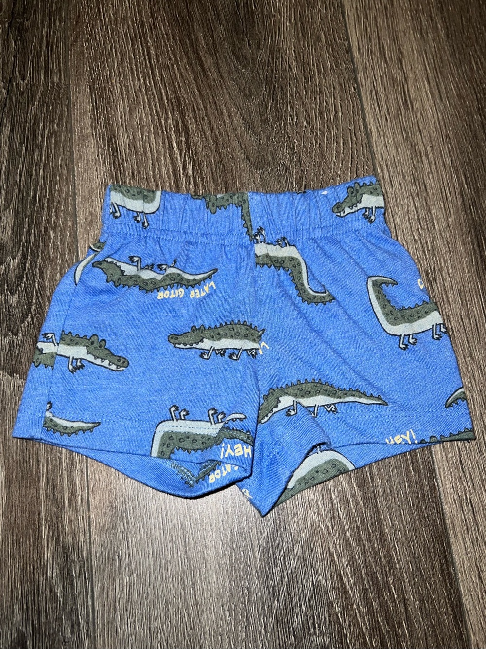 GARANIMALS Baby Boy Jersey Alligator Shorts
